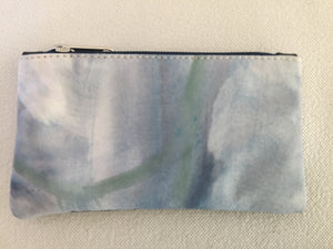Lily purse featuring Waves by textile artist Isadora Hanley